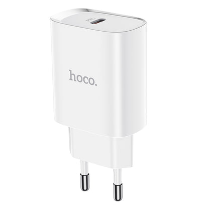 Φορτιστής δικτύου HOCO N14, 20W, 3A, 1 x USB-C, Λευκό