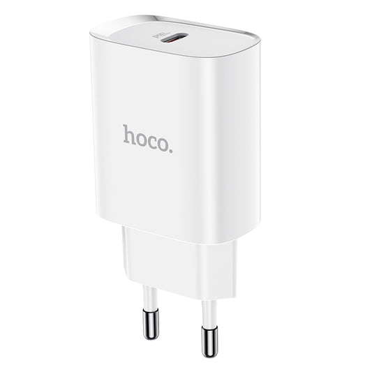 Φορτιστής δικτύου HOCO N14, 20W, 3A, 1 x USB-C, Λευκό