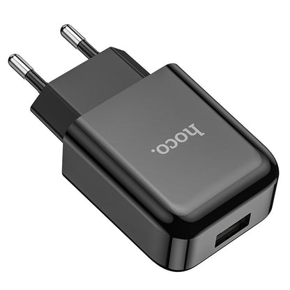 Φορτιστής δικτύου HOCO N2, 10W, 2A, 1 x USB-A, Μαύρο