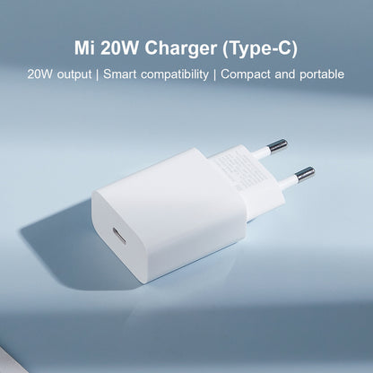 Φορτιστής Δικτύου Xiaomi, 20W, 3A, 1 x USB-C, Λευκό BHR4927GL