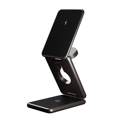 Φορτιστής Δικτύου Wireless Allity. AWC-230-22WMS 3σε1, 22.5W, 1.67A, Γκρι