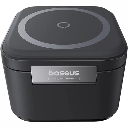Ασύρματος φορτιστής δικτύου USB-C Baseus MagPro 3 σε 1, 25 W, 1 x USB-C, Μαύρος P10264100123-01