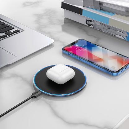 Φορτιστής Δικτύου Wireless Borofone BQ3 Pro, 15W, 1.67A, Μαύρο