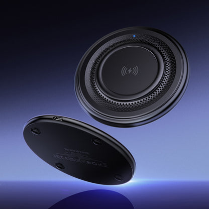 Φορτιστής Δικτύου Ασύρματος Borofone BQ40 Crown, 15W, 1.67A, Μαύρος