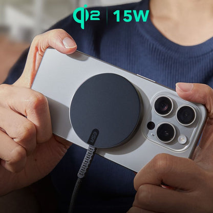 Φορτιστής Δικτύου Wireless ESR HaloLock, 15W, 1.67A, Μαύρο