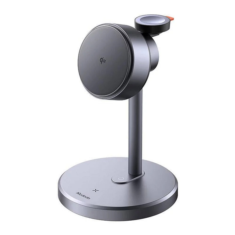 Ασύρματος Φορτιστής Δικτύου McDodo CH-2460 Swan 3σε1, 22.5W, 1.67A, Γκρι