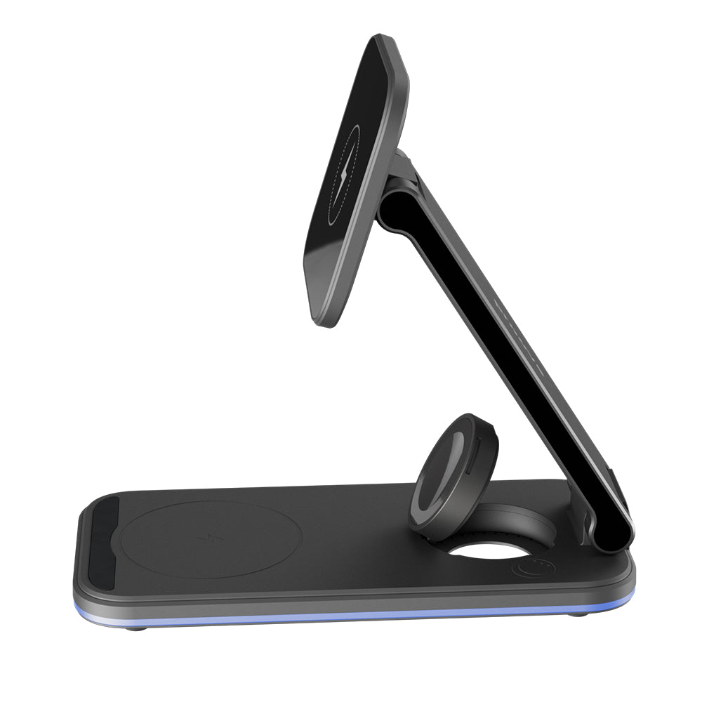 Proove Energy Fold 3in1 Wireless Network Charger, 15W, 1.67A, Black WSEF15010001