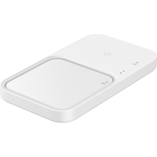 Ασύρματος Φορτιστής Δικτύου Samsung Duo, 15W, 1.67A, Λευκός, Επανασυσκευασμένος EP-P5400BWEGEU
