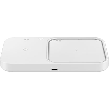 Ασύρματος Φορτιστής Δικτύου Samsung Duo, 15W, 1.67A, Λευκός, Επανασυσκευασμένος EP-P5400TWEGEU