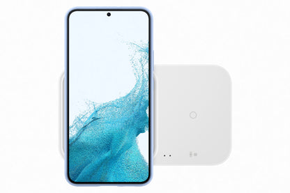 Ασύρματος Φορτιστής Δικτύου Samsung Duo, 15W, 1.67A, Λευκός, Επανασυσκευασμένος EP-P5400TWEGEU