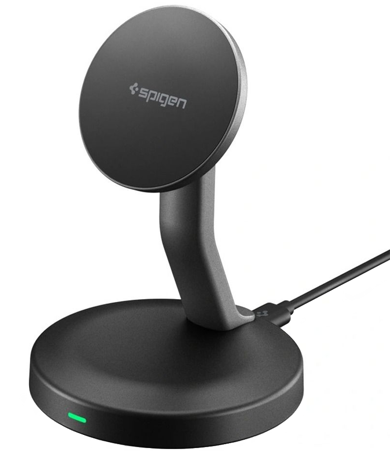 Φορτιστής Δικτύου Ασύρματος Spigen EF151MS, 15W, 1.67A, Μαύρος