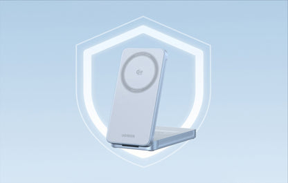 Φορτιστής Δικτύου Ασύρματος UGREEN MagFlow 2in1, 25W, Μπλε