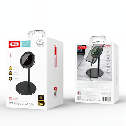 Φορτιστής Δικτύου Ασύρματος XO Design CX007, 15W, 1.67A, Μαύρο