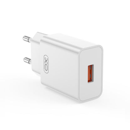 Φορτιστής Δικτύου XO Design L127, 18W, 3A, 1 x USB-A, Λευκό
