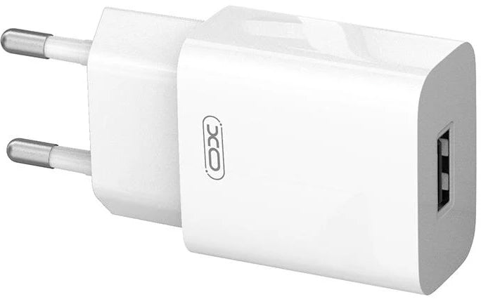 Φορτιστής Δικτύου XO Design L99, 12W, 2.4A, 1 x USB-A, Λευκό