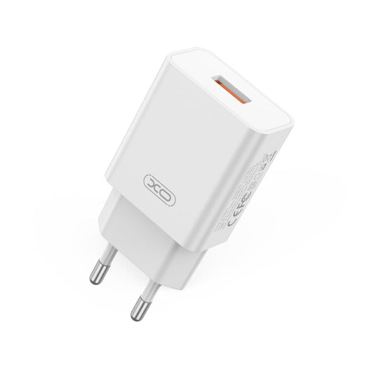 Φορτιστής Δικτύου XO Design L127, 18W, 3A, 1 x USB-A, Λευκό