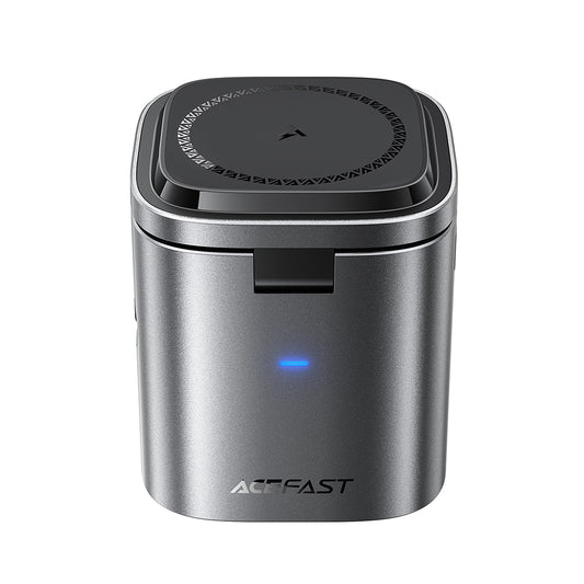 Φορτιστής Σταθμός με Καλώδιο USB-C Acefast Z9 QI 6in1, 80W, 1 x USB-C - 1 x USB-A, Μαύρο