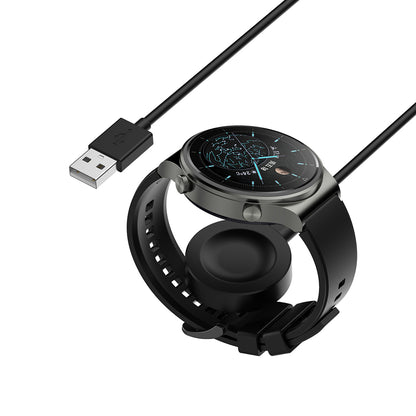 Ασύρματος Φορτιστής Techsuit THC1 για Honor Watch / Huawei Watch Series, USB-A, Μαύρο
