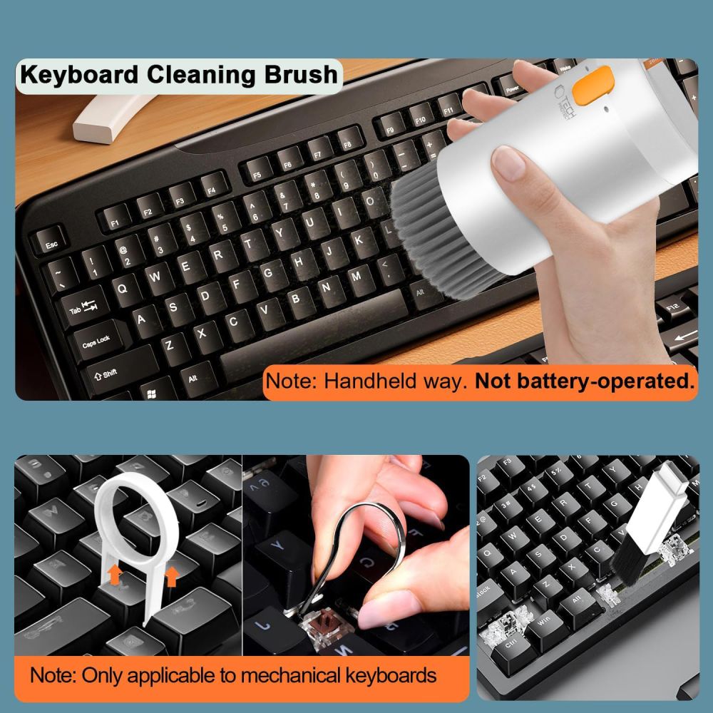 Tech-Protect CS01 Cleaning Tool, 20in1, White