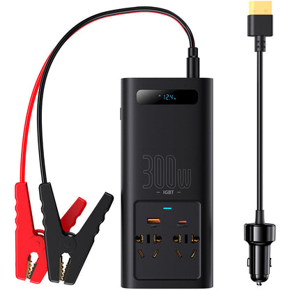 Ηλεκτρικός Μετατροπέας Αυτοκινήτου Baseus, 300W CGNB010101