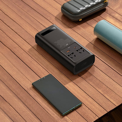 Ηλεκτρικός Μετατροπέας Αυτοκινήτου Baseus, 300W CGNB010101