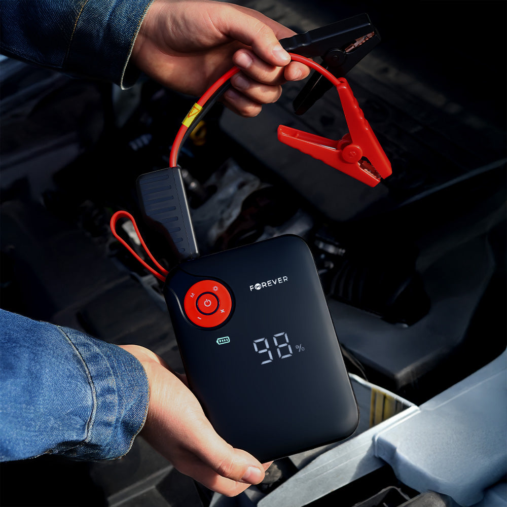 Jump Starter Auto Forever JS-400, 4in1, κόκκινο