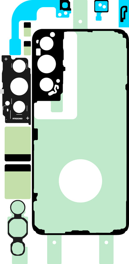 Σετ Κόλλας Καπάκι Μπαταρίας Samsung Galaxy S22 5G S901, Service Pack GH82-27496A