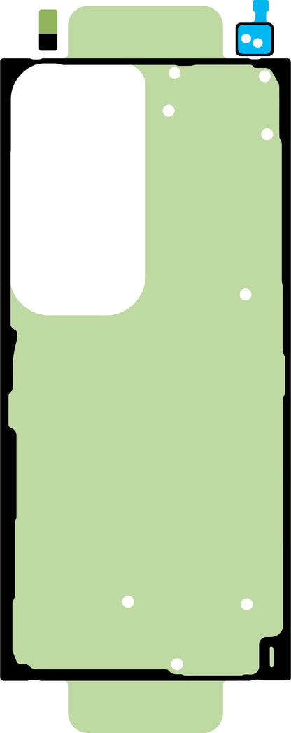 Kit Αυτοκόλλητο Καπάκι Μπαταρίας Samsung Galaxy S23 Ultra S918, Service Pack GH82-30559A