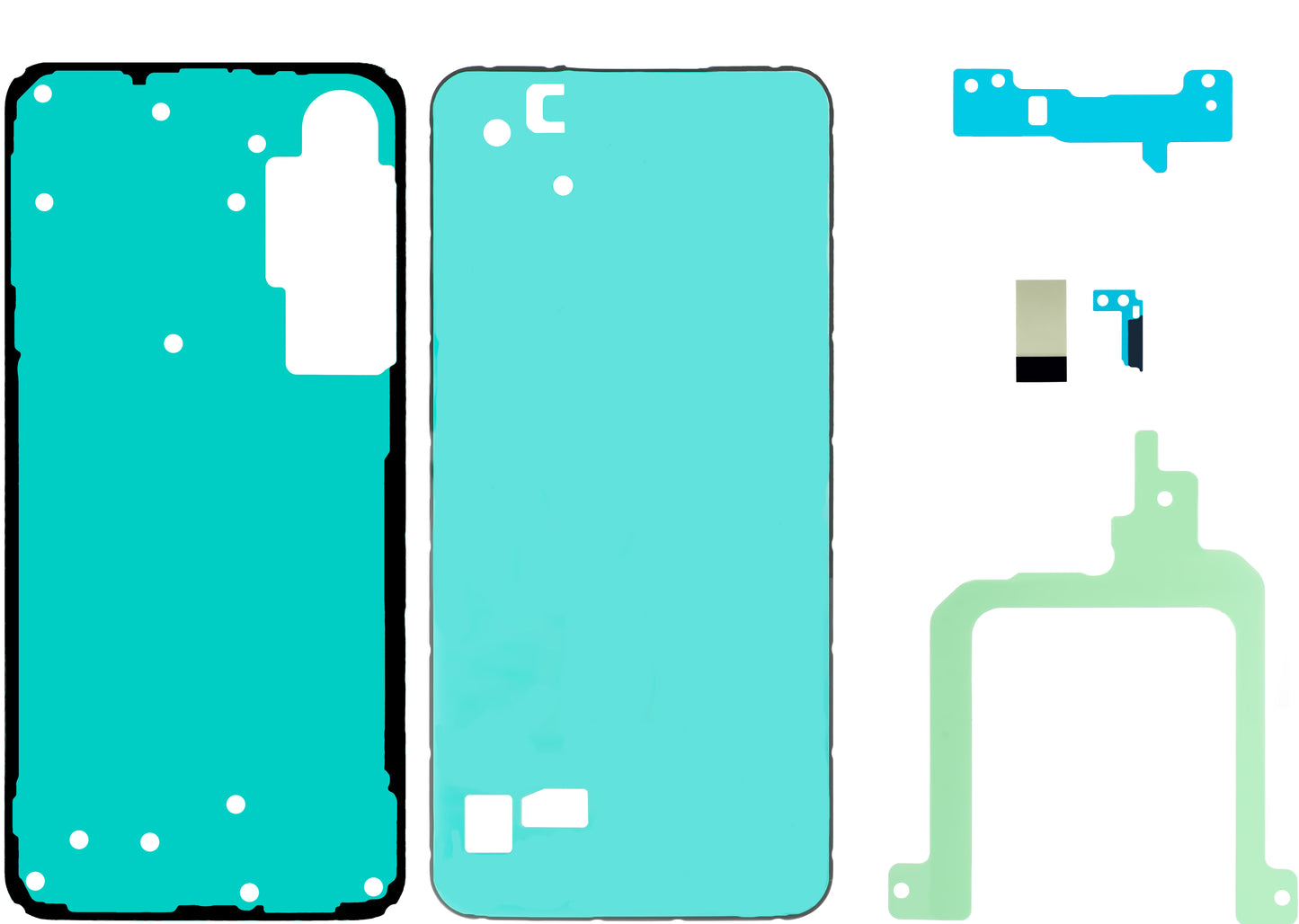 Σετ Κόλλας Samsung Galaxy S24 FE S721, Service Pack GH82-35930A