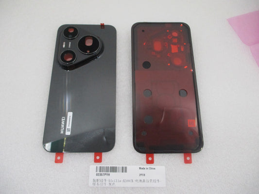Κιτ πίσω καλύμματος μπαταρίας Huawei Pura 90s Pro Max Graphite Black Service Pack και ειδικά εργαλεία επισκευής