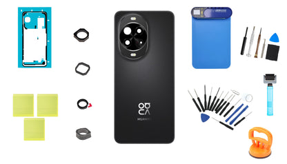 Σετ Πίσω Κάλυμμα Μπαταρίας Huawei nova 14 Pro Μαύρο Service Pack και Αφιερωμένα Εργαλεία Service