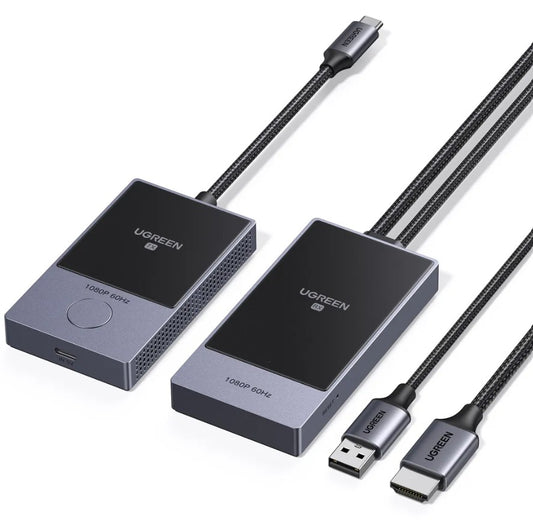 Extender Wireless HDMI UGREEN CM737, 1080P, Γκρι