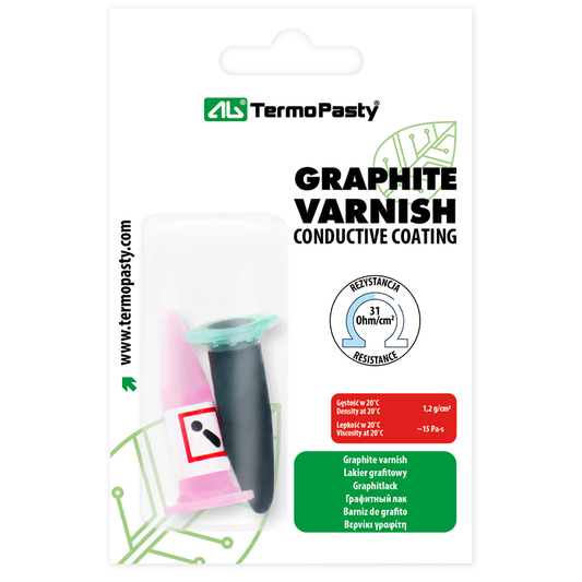 Βερνίκι γραφίτη AG Termopasty, 2ml, Σετ 2 τεμάχια ART.AGT-022