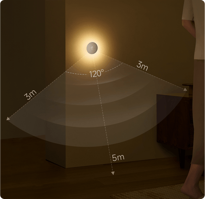 Xiaomi Light 3 LED Night Light, 2700K, Sensor, White BHR8978GL