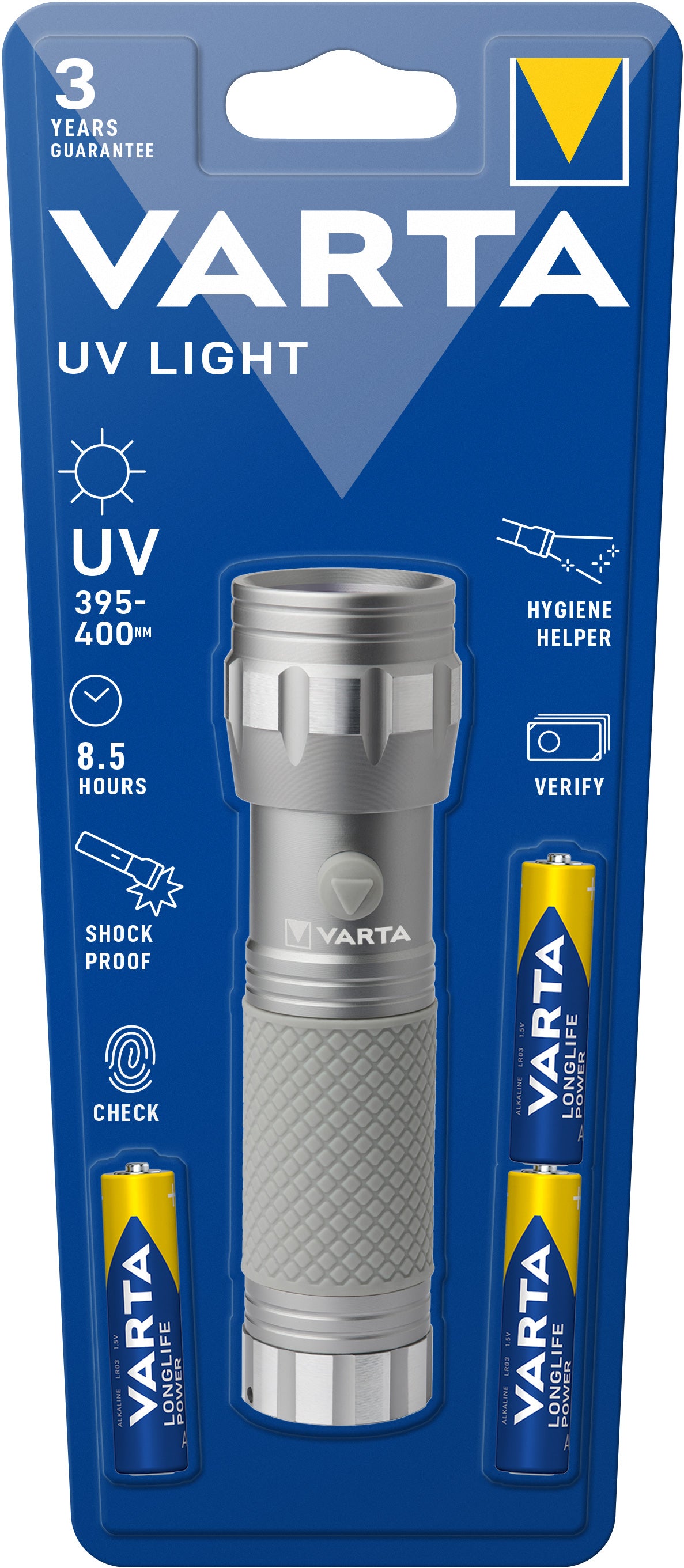 Φακός LED UV της Varta