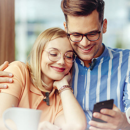 Λαβαλιέρα Borofone BFK12 Trophy, USB-C / Lightning, Σετ 2 τεμαχίων, Μαύρο