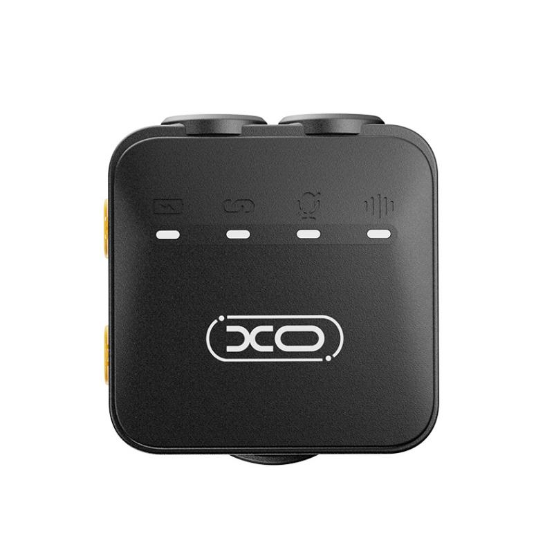 Lavaliera XO Design MC15 Dual, USB-C / Lightning, Σετ 2 τεμάχια, Μαύρο