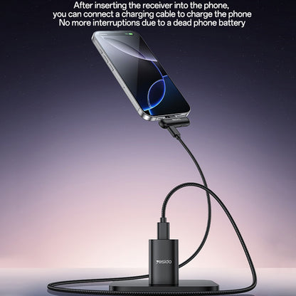 Lavaliera Yesido KR20, Lightning, Σετ 2 τεμάχια, Μαύρη