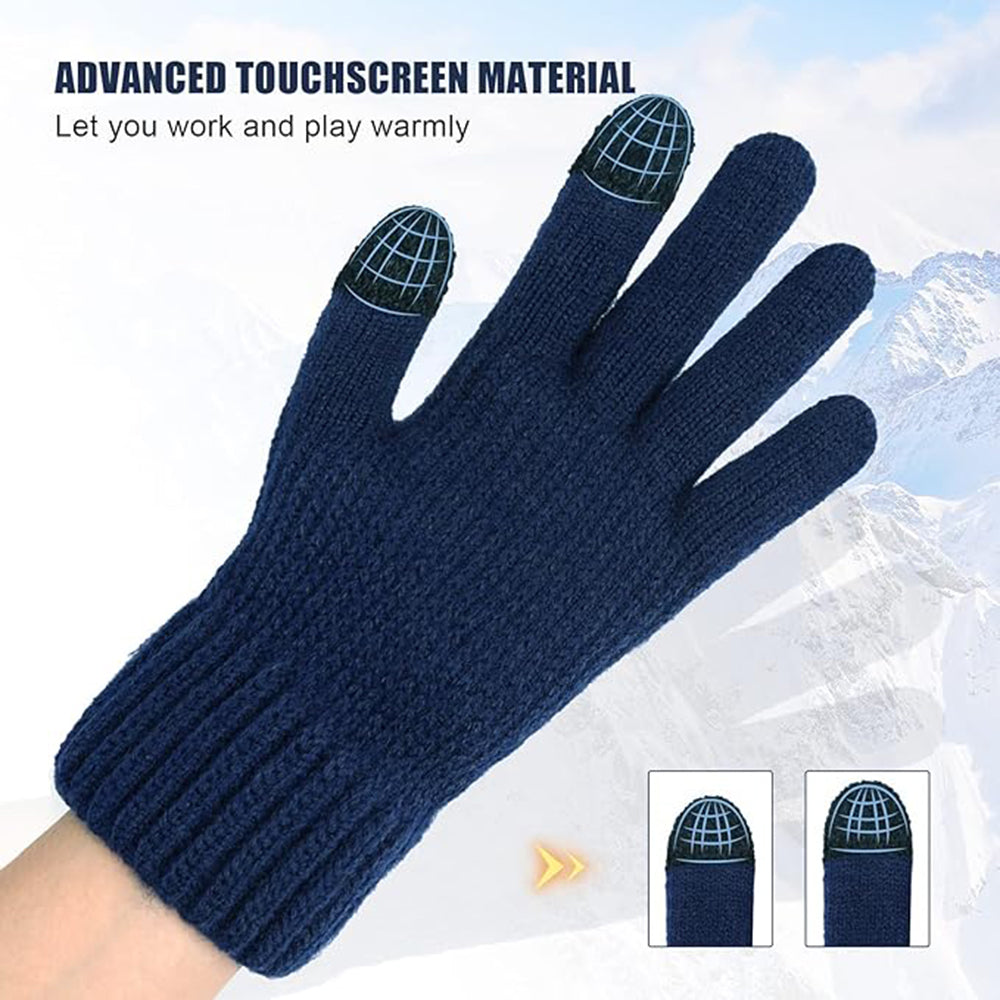 Χειμερινά Αδιάβροχα Γάντια Unisex Techsuit ST0012, Μέγεθος 22εκ, Καφέ