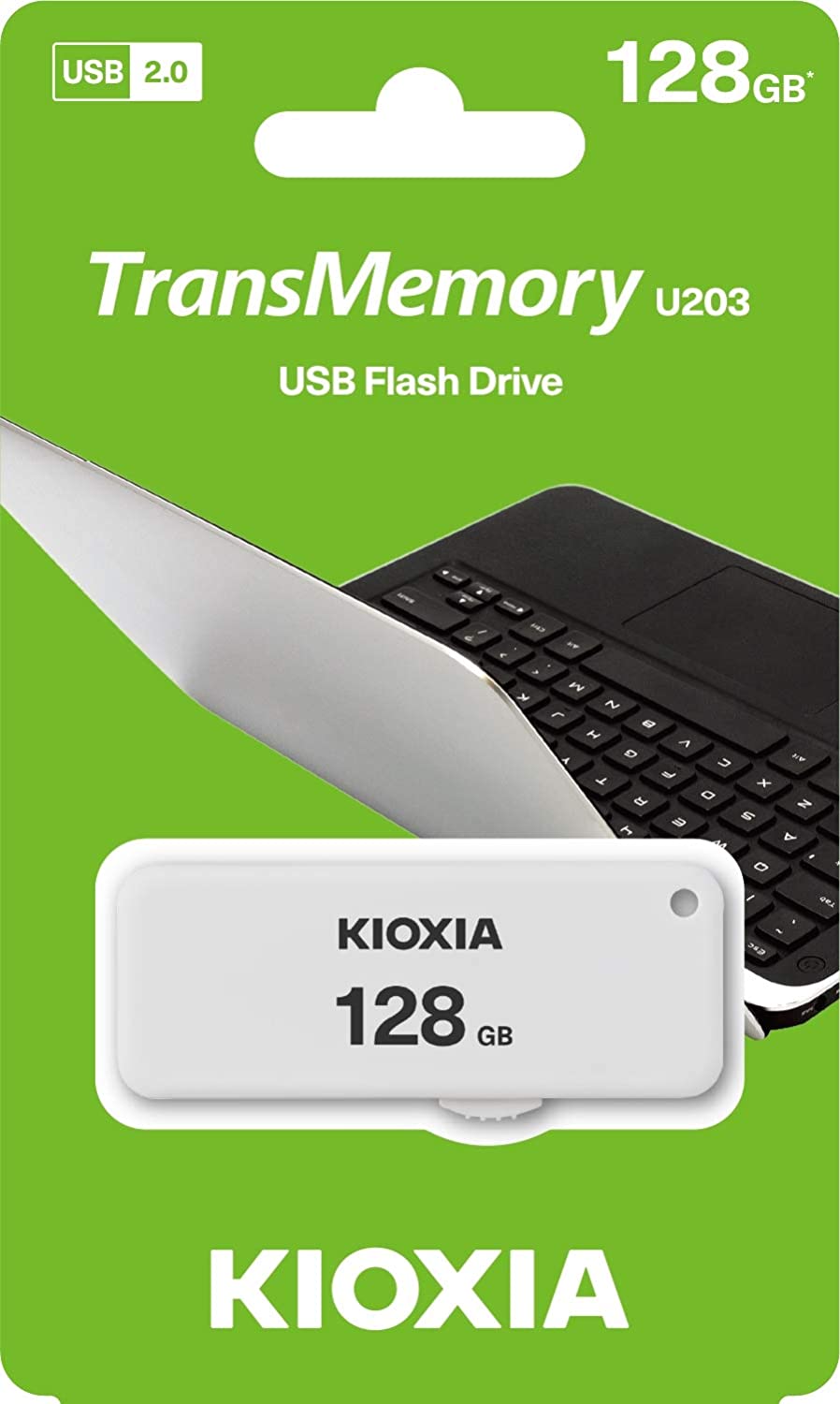 Εξωτερική μνήμη USB-A KIOXIA U203, 128Gb LU203W128GG4 LU203W128GG4