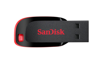 Εξωτερική Μνήμη USB-A SanDisk Cruzer Blade, 64Gb SDCZ50-064G-B35