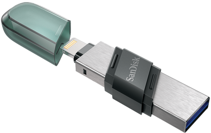 Εξωτερική Μνήμη USB-A 3.1 / Lightning SanDisk iXpand Flip, 256Gb SDIX90N-256G-GN6NE