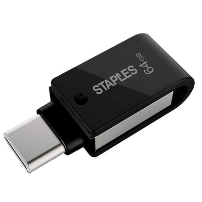 Εξωτερική Μνήμη USB-A 3.1 / USB-C Staples K23, 64Gb EKMMD64GK233CST