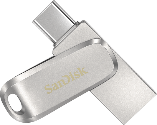 Εξωτερική Μνήμη USB-A 3.2 / USB-C SanDisk Ultra Luxe Dual Drive, 1TB SDDDC4-1T00-G46