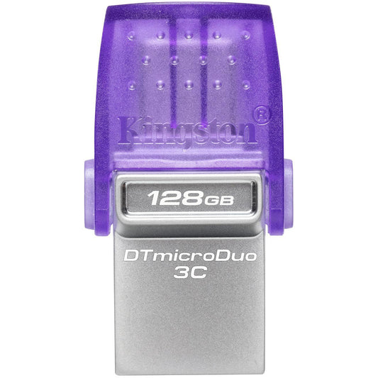 Εξωτερική μνήμη USB-A 3.2 / USB-C Kingston microDuo 3C, 128Gb DTDUO3CG3/128GB 