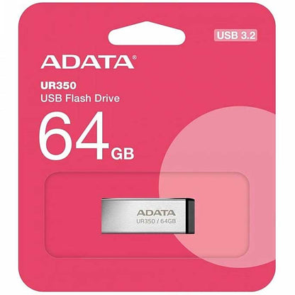 Εξωτερική μνήμη USB-A 3.2 Adata UR350, 64Gb UR350-64G-RSR/BK 