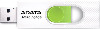 External Memory USB-A 3.2 Adata UV320, 64Gb AUV320-64G-RWHGN