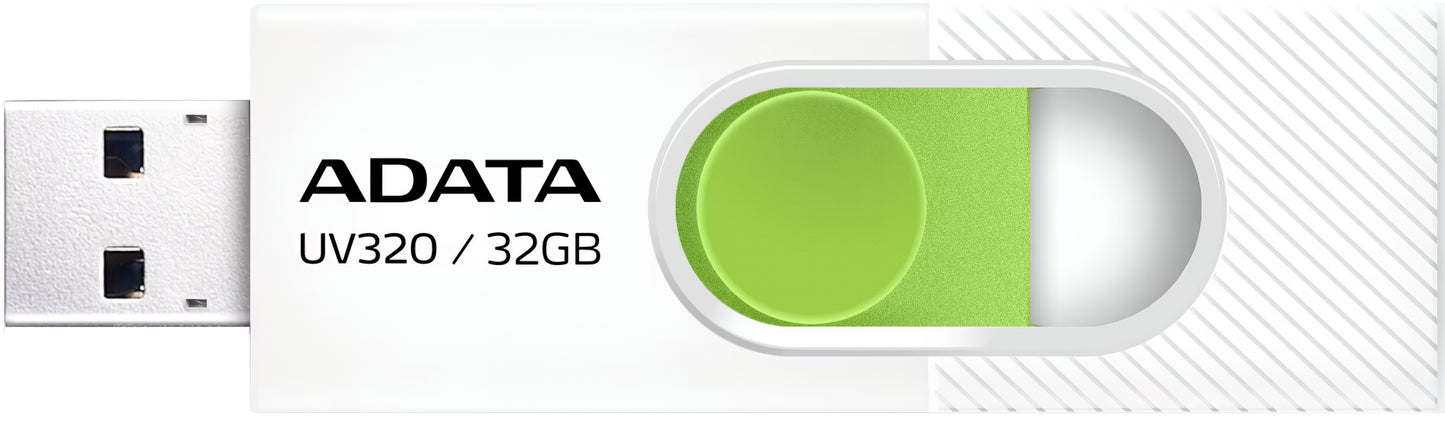 External Memory USB-A 3.2 Adata UV320, 32Gb AUV320-32G-RWHGN