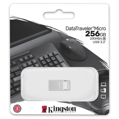 Εξωτερική μνήμη Kingston Micro G2 USB-A 3.2 USB-A 3.2, 256Gb DTMC3G2/256GB 