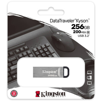 Εξωτερική μνήμη Kingston DT Kyson USB-A 3.2 USB-A 3.2, 256Gb DTKN/256GB 